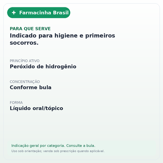 FARMAX AGUA OX. 10VOL 100ML - ficha