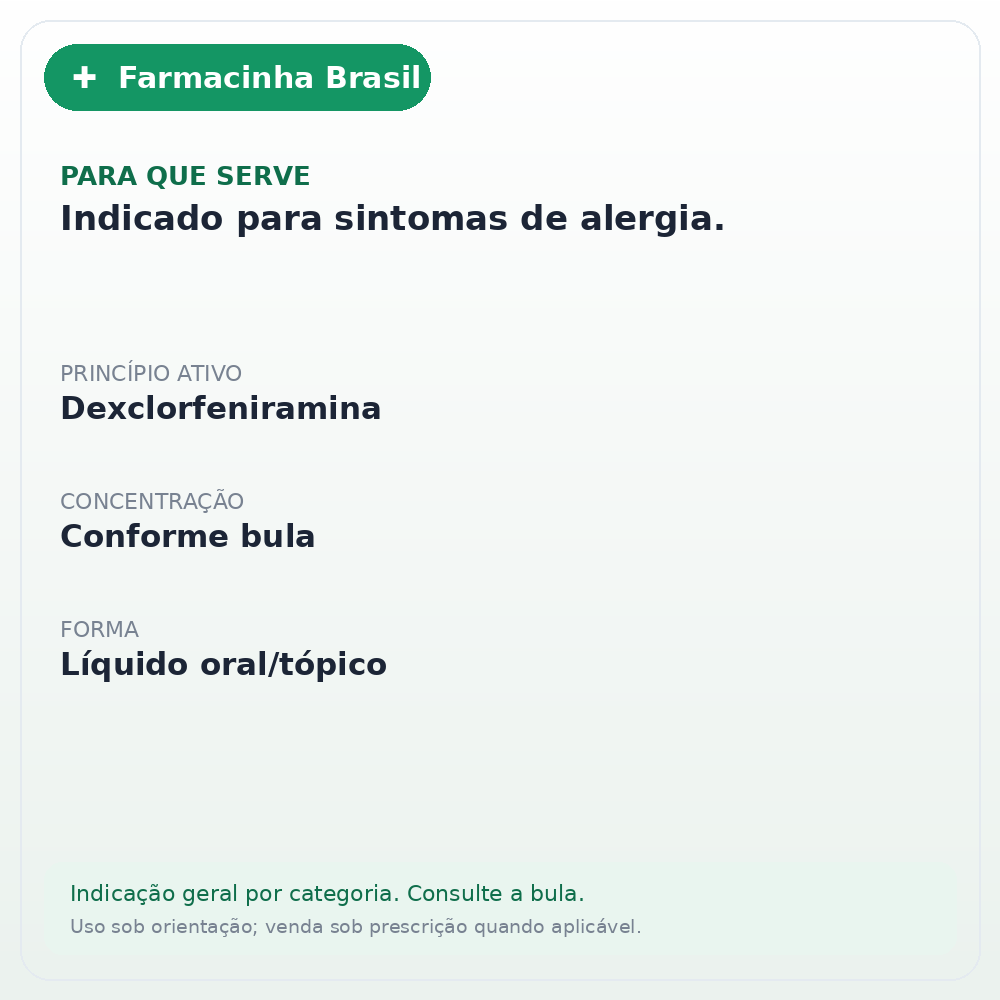 HISTAMIN LIQUIDO 100ML - ficha