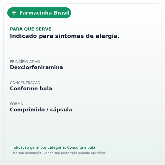 POLARAMINE REPETABS 12 DRAGEAS - ficha