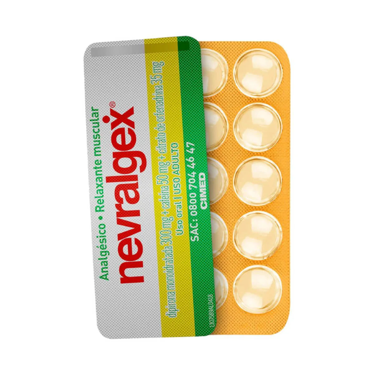 Nevralgex 10 Comprimidos