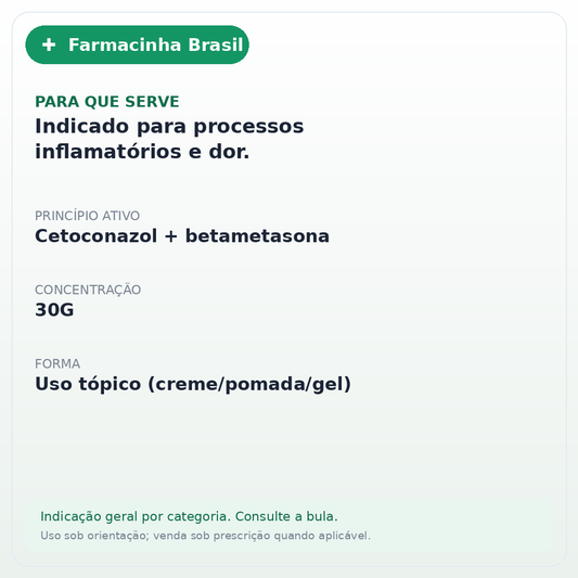 CETOBETA POMADA 30G - ficha