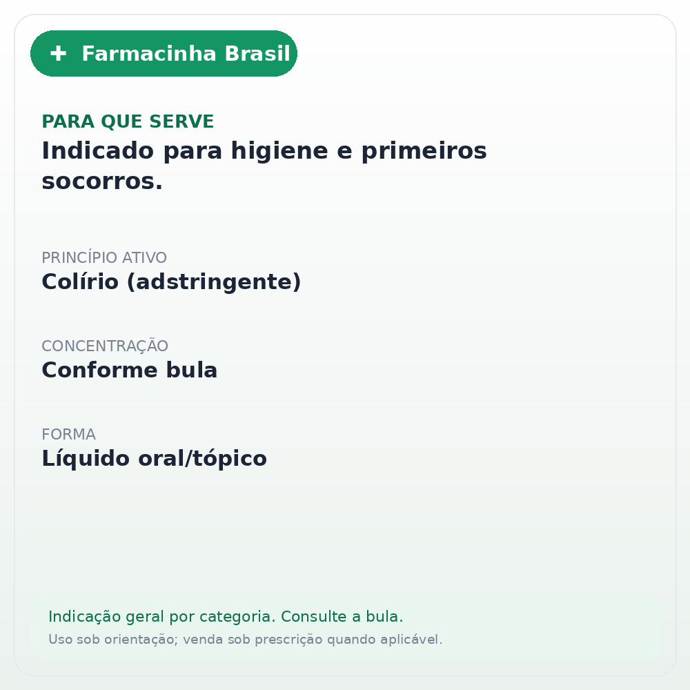 COLIRIO MOURA BRASIL 20ML - ficha
