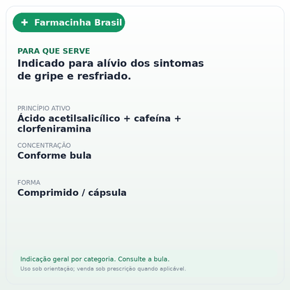 CORISTINA D PRO 8 COMPRIMIDOS - ficha