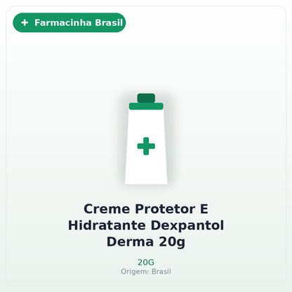 Creme Protetor E Hidratante Dexpantol Derma 20g