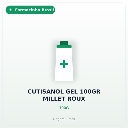 CUTISANOL GEL 100GR MILLET ROUX