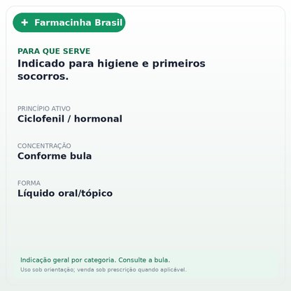 CYCLOFEMINA 1AMP X 0,5ML - ficha