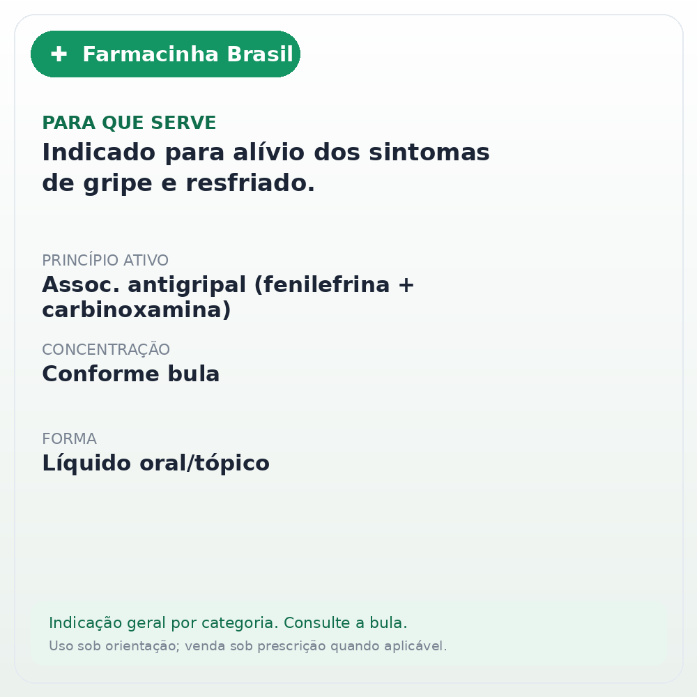 DECONGEX PLUS XAROPE 120ML - ficha