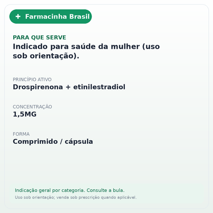 DIAD 1,5MG C/1 COMP - ficha