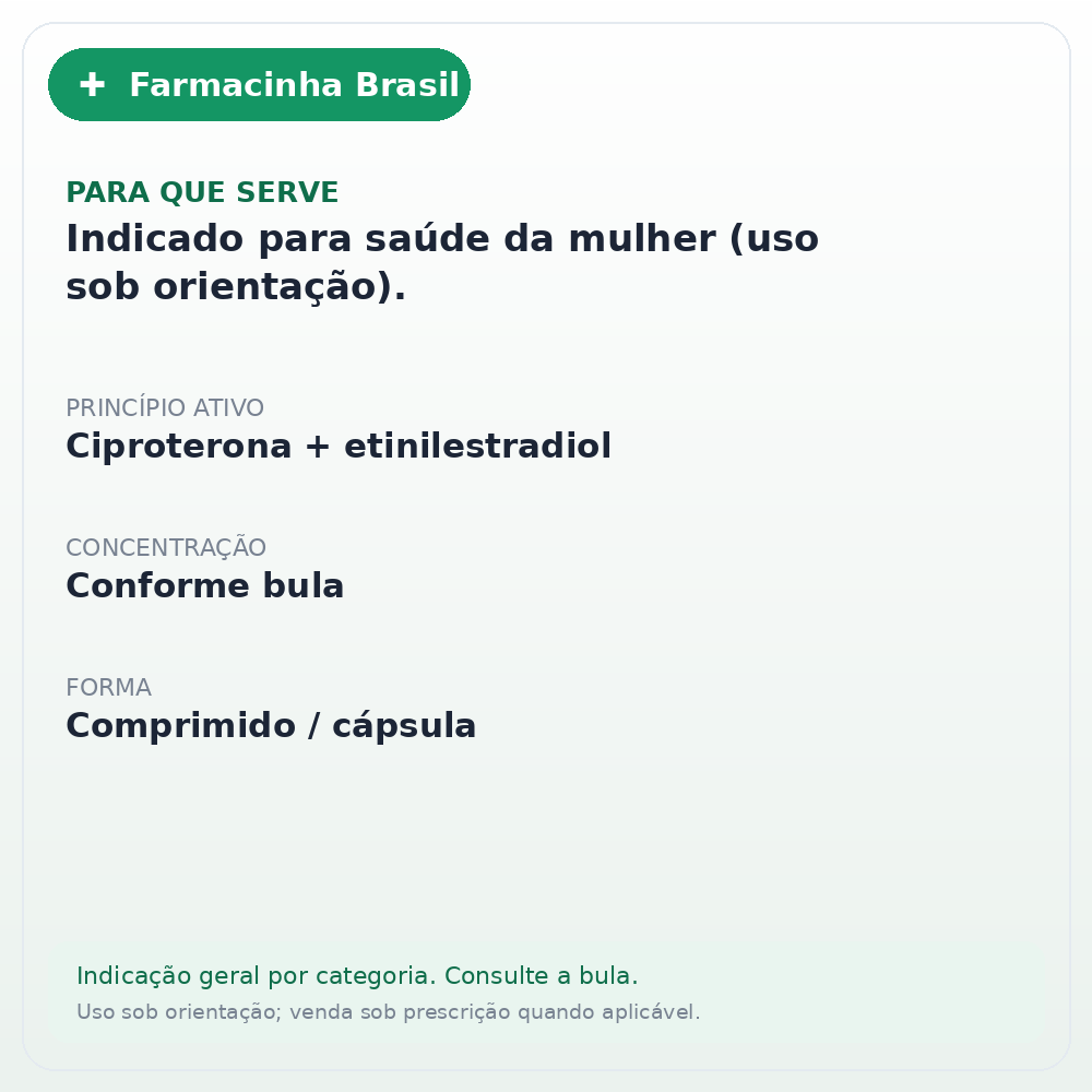 DIANE 35 21 COMPRIMIDOS - ficha