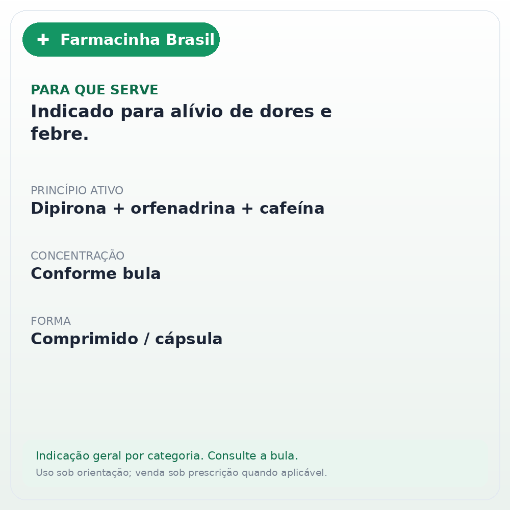 DORFLEX MAX 16 COMPRIMIDOS - ficha