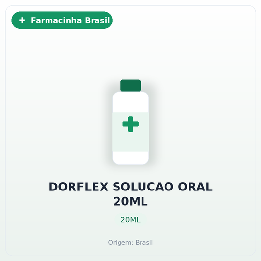 DORFLEX SOLUCAO ORAL 20ML