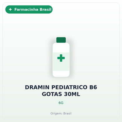 DRAMIN PEDIATRICO B6 GOTAS 30ML