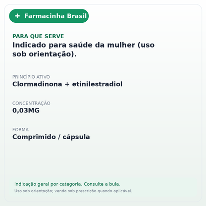ELANI 3/0,03MG 28 COMPRIMIDOS - ficha