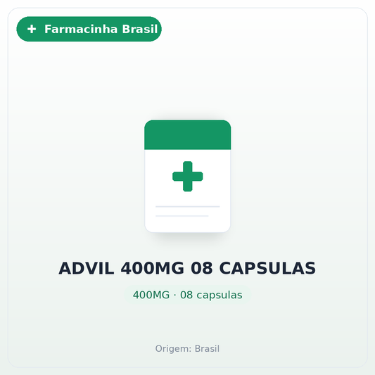 ADVIL 400MG 08 CAPSULAS