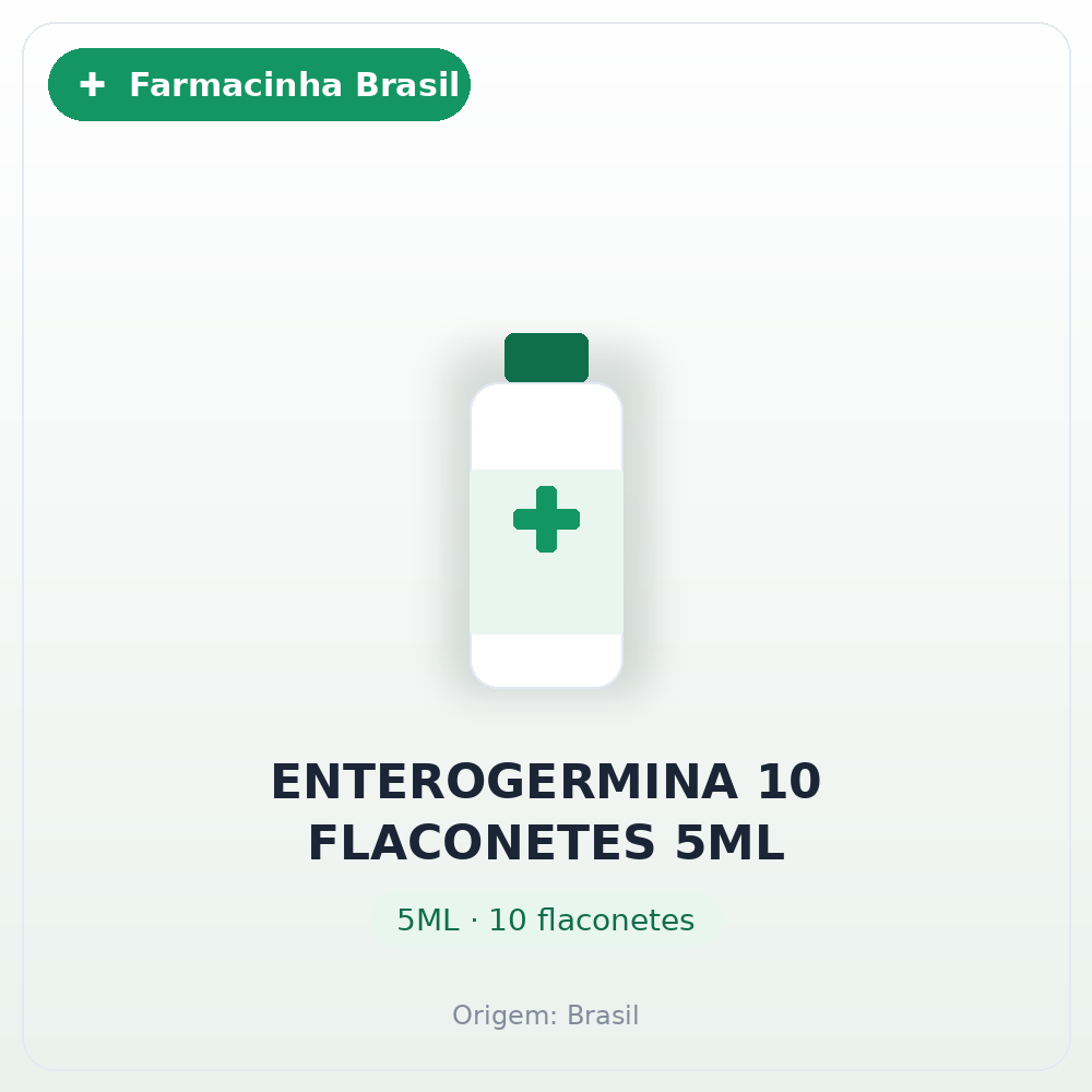 ENTEROGERMINA 10 FLACONETES 5ML