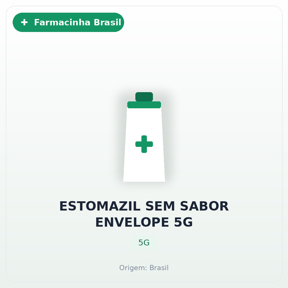 ESTOMAZIL SEM SABOR ENVELOPE 5G