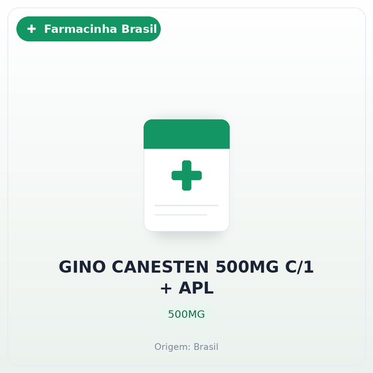 GINO CANESTEN 500MG C/1 + APL