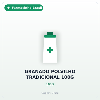 GRANADO POLVILHO TRADICIONAL 100G