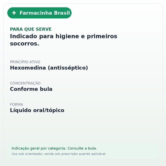 HEXOMEDINE COLUTORIO SPRAY 50ML - ficha