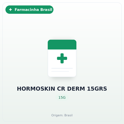 HORMOSKIN CR DERM 15GRS