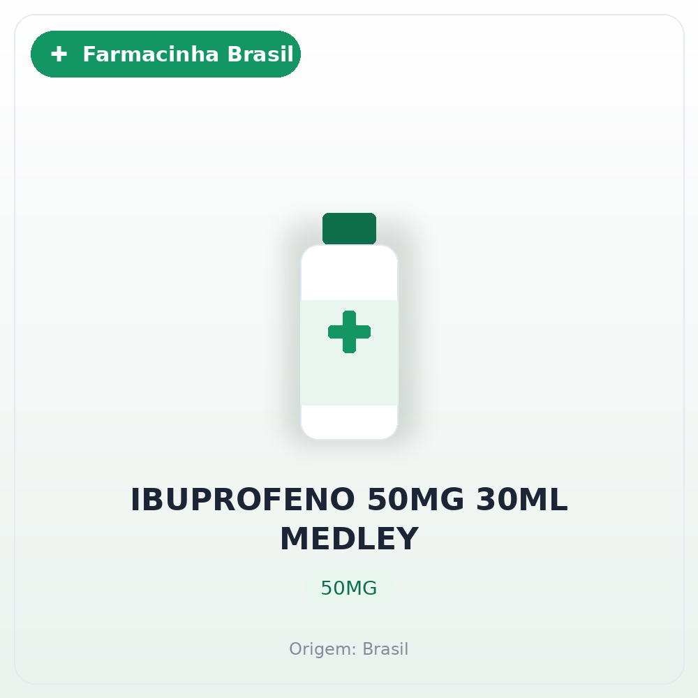 IBUPROFENO 50MG 30ML MEDLEY