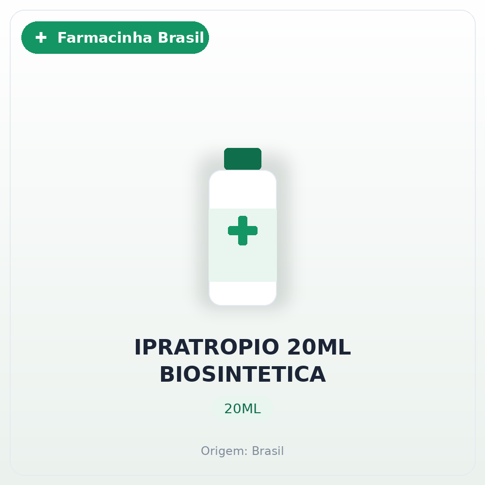 IPRATROPIO 20ML BIOSINTETICA