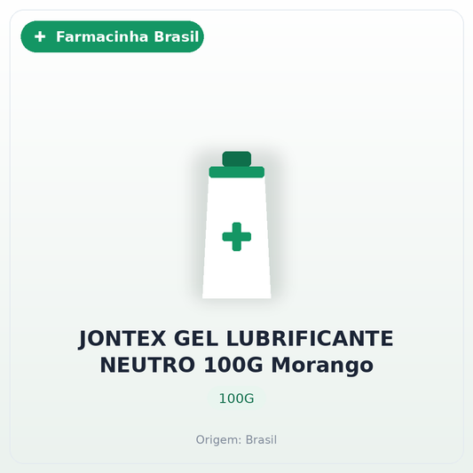 JONTEX GEL LUBRIFICANTE NEUTRO 100G Morango
