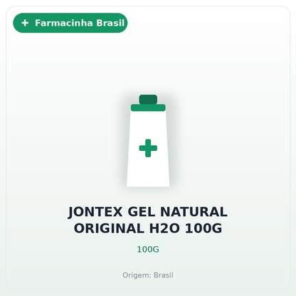 JONTEX GEL NATURAL ORIGINAL H2O 100G