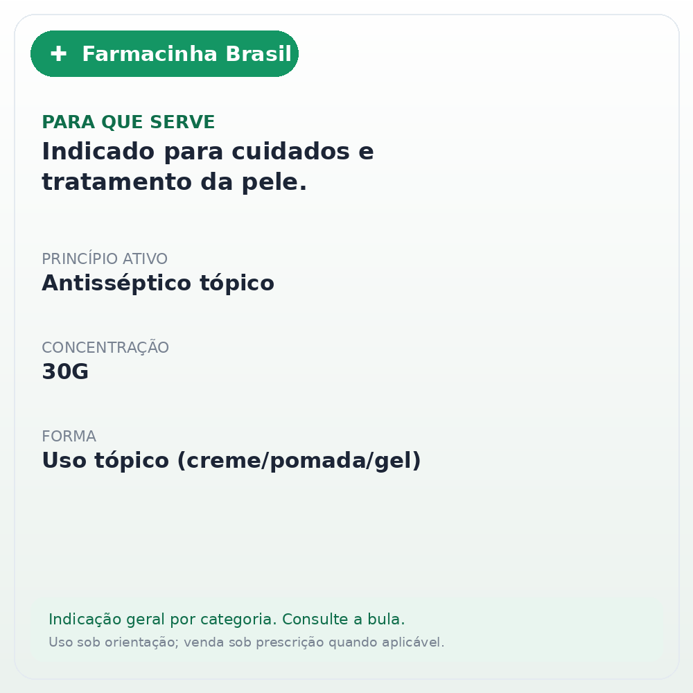 MINANCORA POMADA 30G - ficha