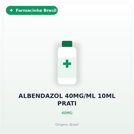 ALBENDAZOL 40MG/ML 10ML PRATI
