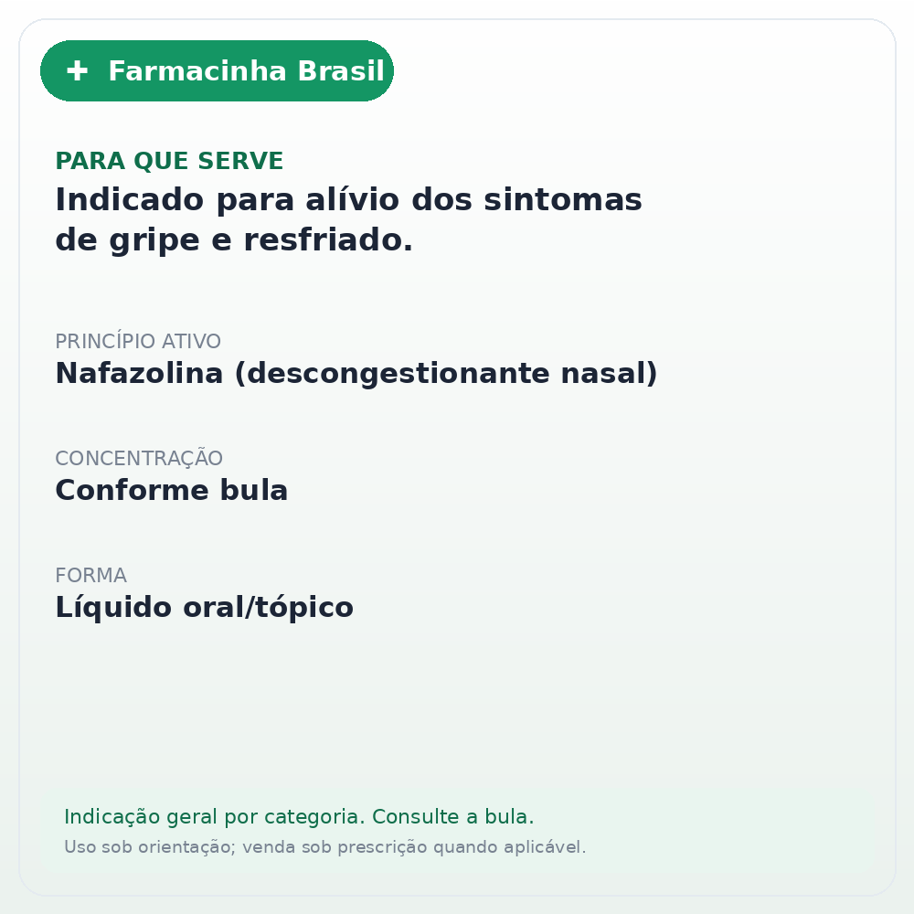 NARIDRIN ADULTO 15ML EMS - ficha