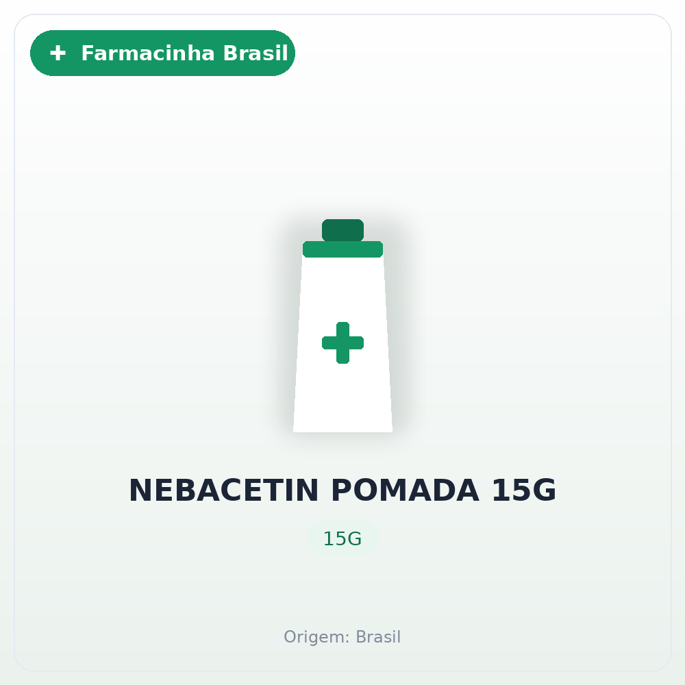 NEBACETIN POMADA 15G