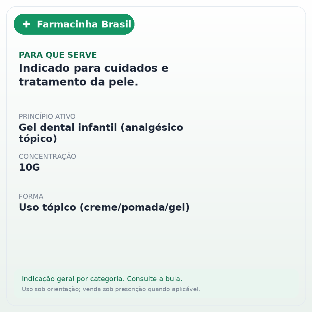NENE DENT GEL 10G - ficha