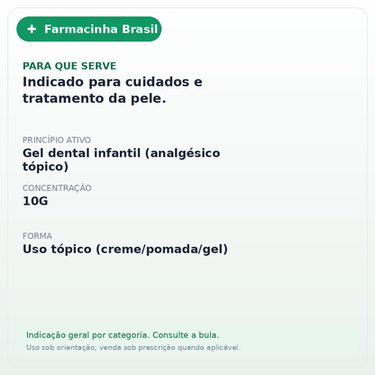 NENE DENT GEL 10G - ficha