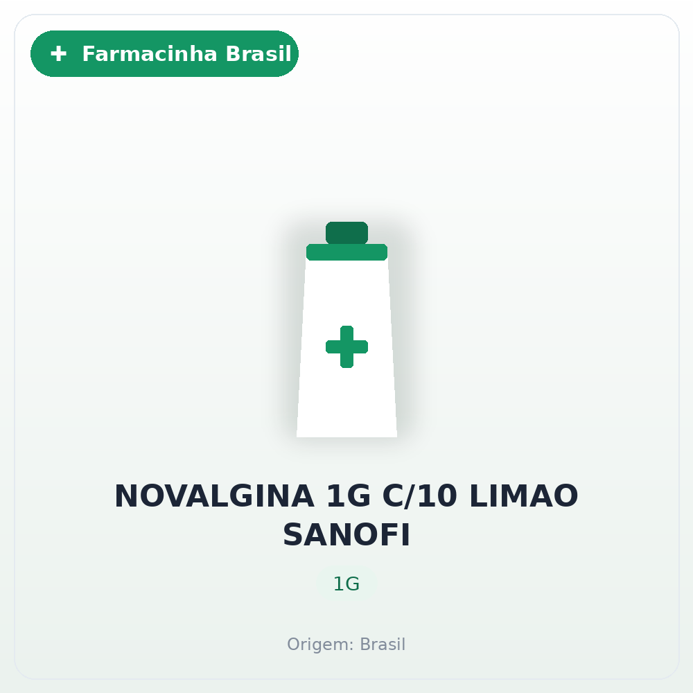 NOVALGINA 1G C/10 LIMAO SANOFI