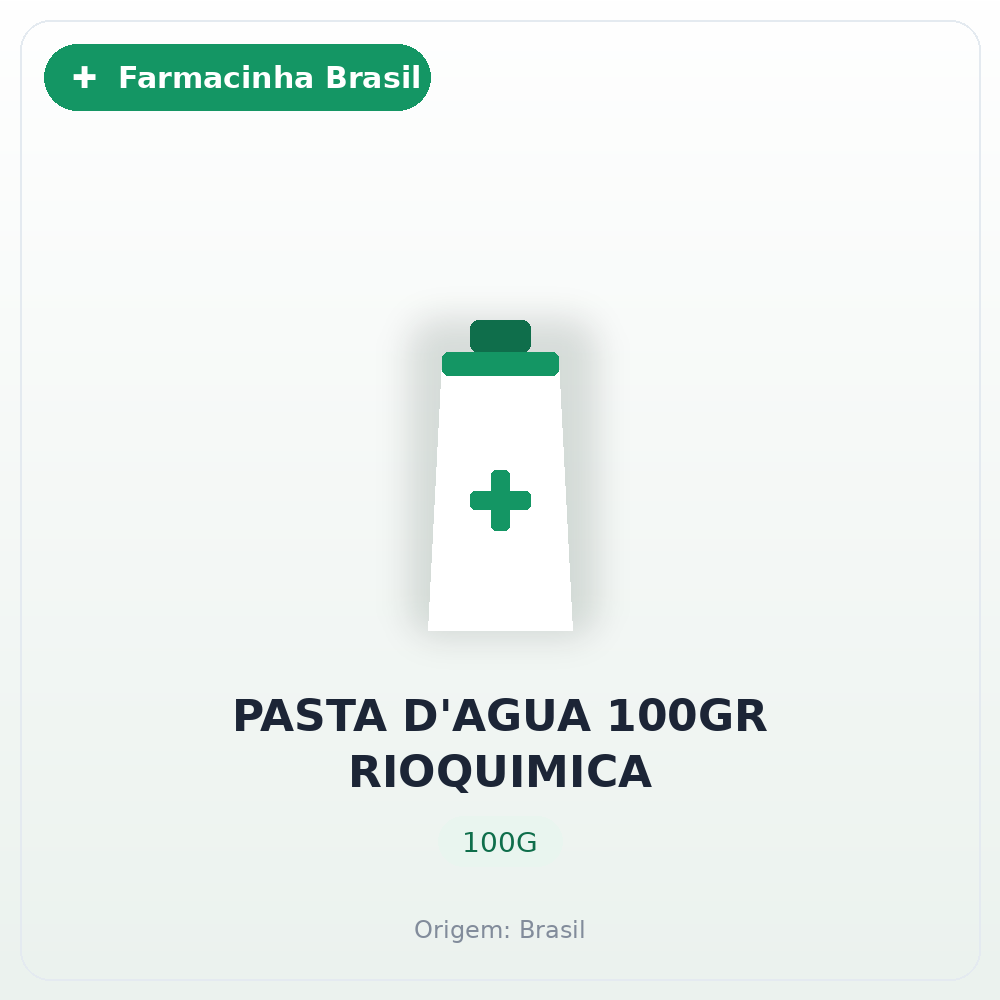 PASTA D'AGUA 100GR RIOQUIMICA