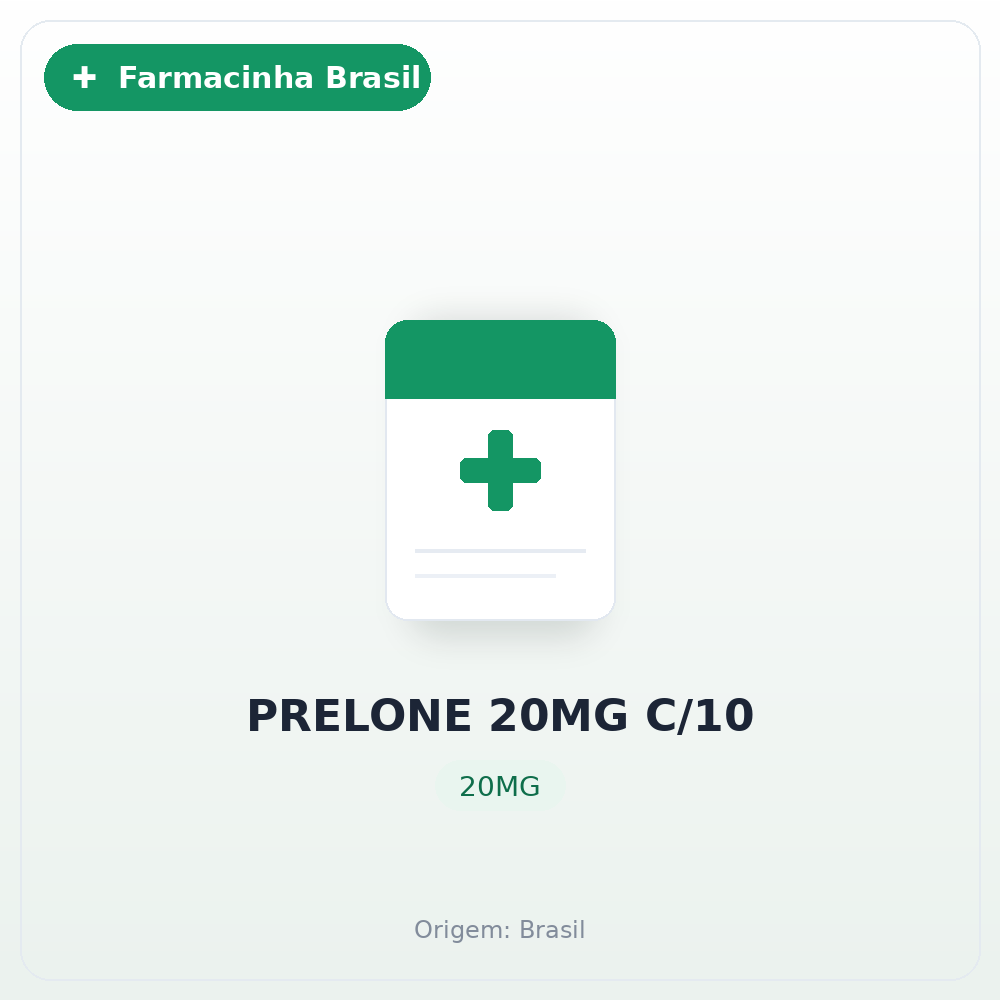 PRELONE 20MG C/10