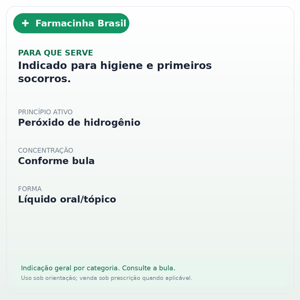 RIOQUIMICA AGUA OX. 10VOL 100ML - ficha