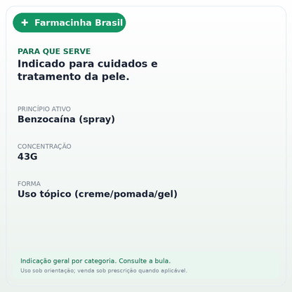 Andolba Aerossol 43G - ficha