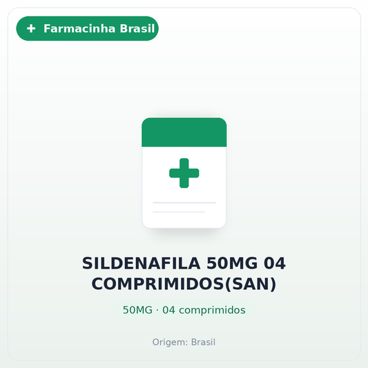 SILDENAFILA 50MG 04 COMPRIMIDOS(SAN)