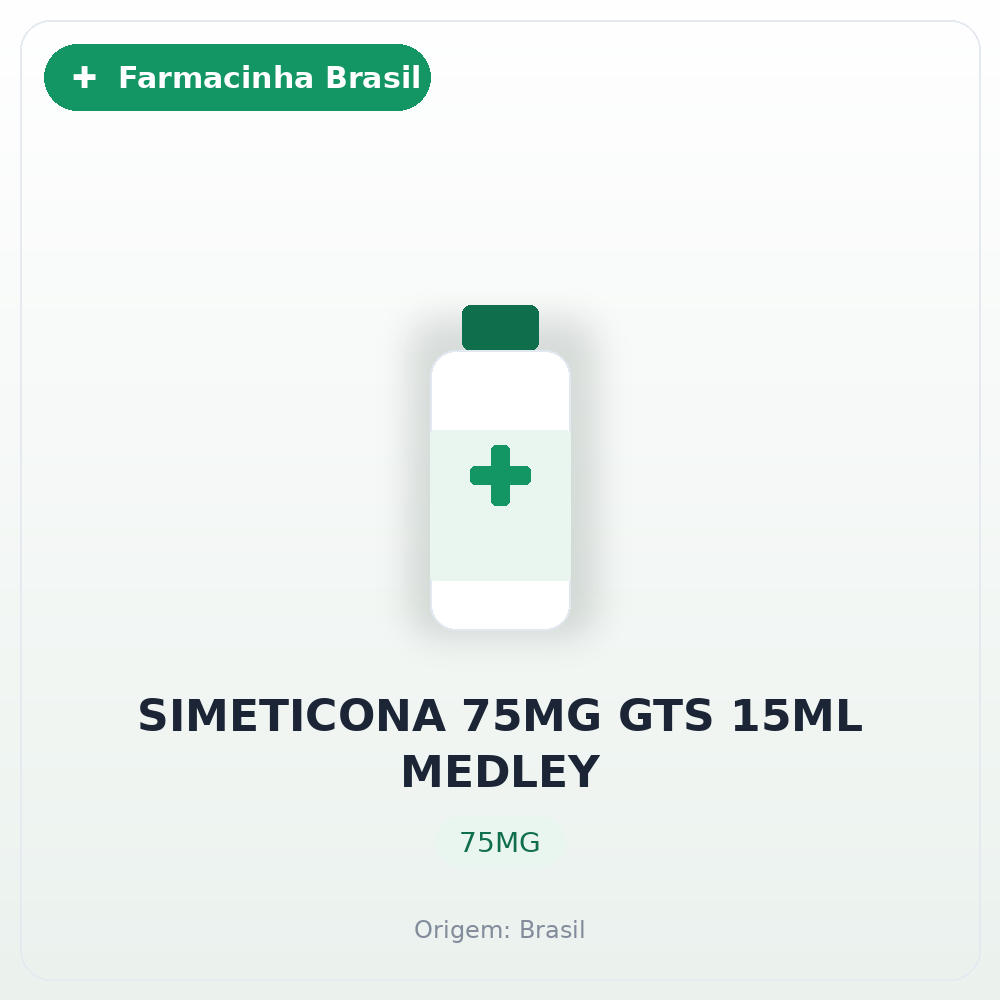 SIMETICONA 75MG GTS 15ML MEDLEY