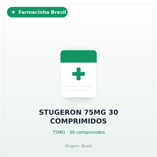 STUGERON 75MG 30 COMPRIMIDOS