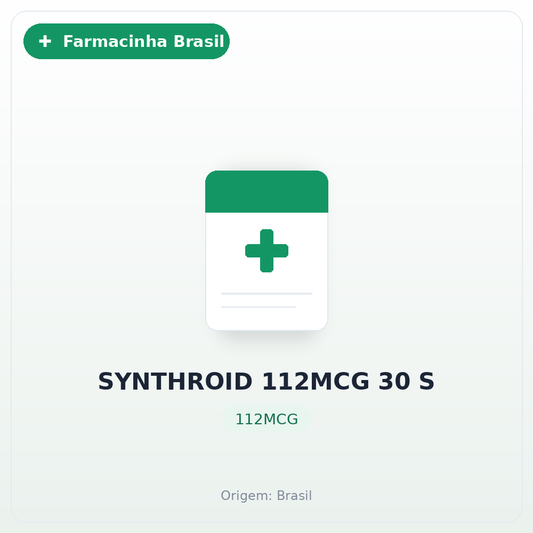 SYNTHROID 112MCG 30 S