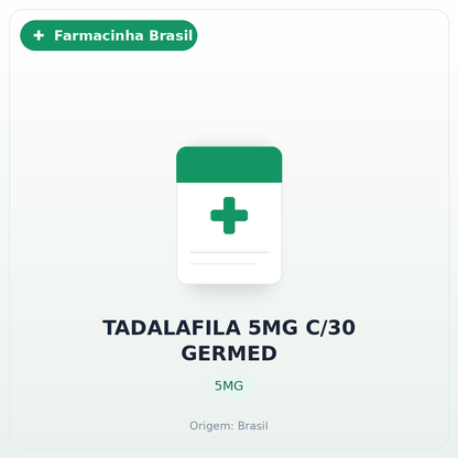 TADALAFILA 5MG C/30 GERMED