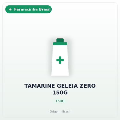 TAMARINE GELEIA ZERO 150G