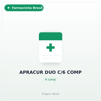 APRACUR DUO C/6 COMP