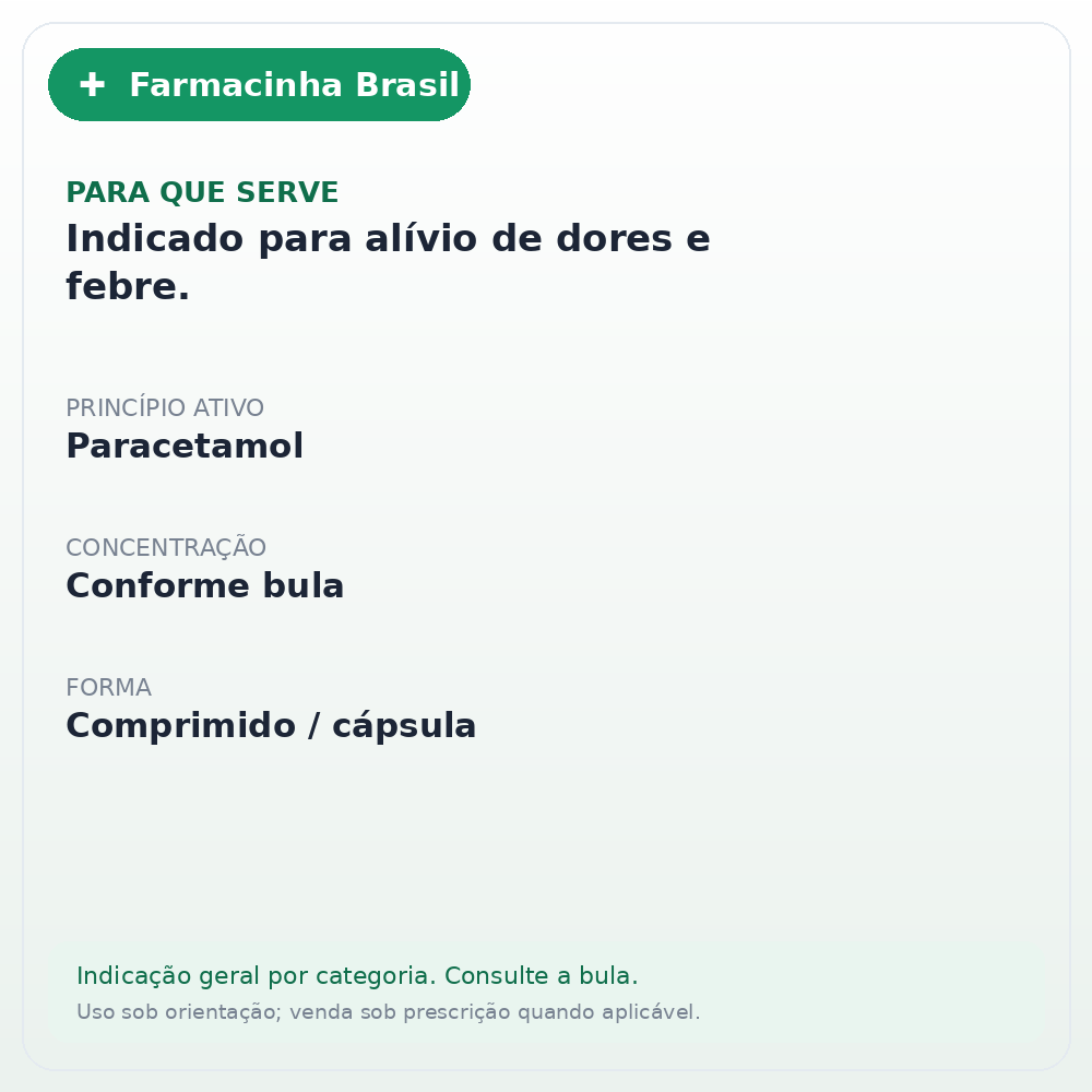 TYLENOL SINUS 24 COMPRIMIDOS - ficha