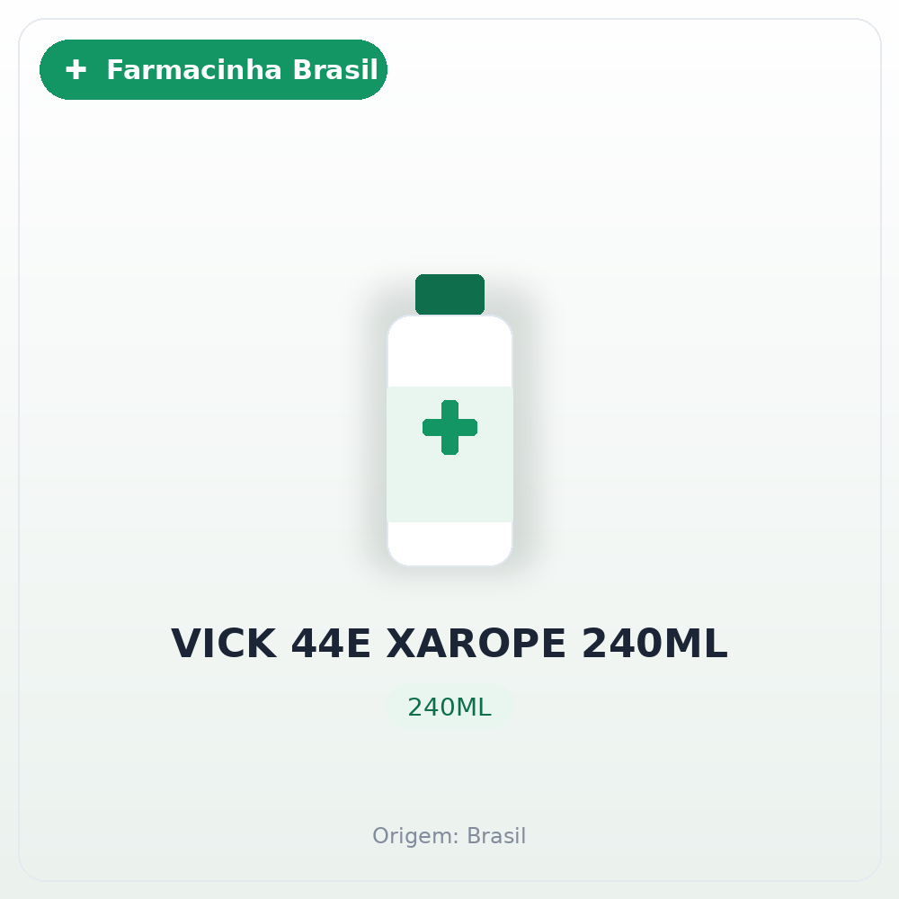 VICK 44E XAROPE 240ML