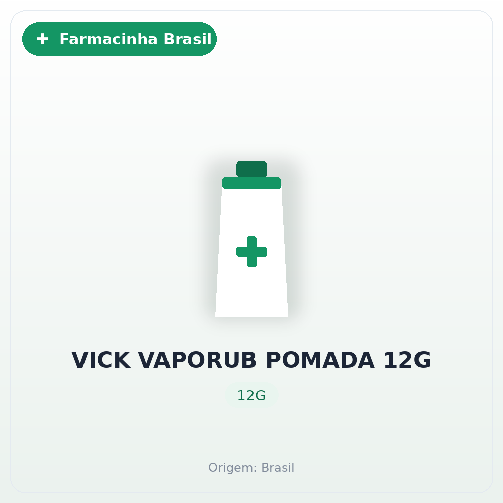 VICK VAPORUB POMADA 12G