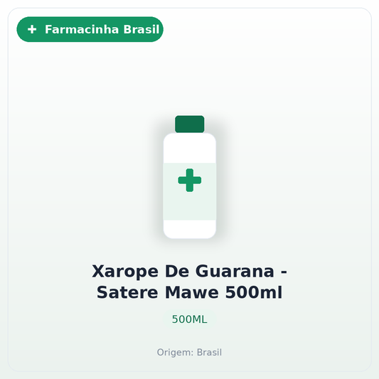 Xarope De Guarana - Satere Mawe 500ml